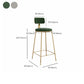 Glam Style Upholstered Counter Stool Armless Bar Stool with Footrest Clearhalo 'Bar Furniture' 'Bar Stools' 'bar_stools' 'furn' 'furn_bar_stools' 'Furniture' 'Kitchen & Dining Furniture' 1200x1200_e1267a19-be50-4fa8-82d4-98234f369201