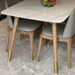 Solid Wood Contemporary Rectangular Table Sintered Stone Top Dining Table with 4 Legs Clearhalo ' dining_table' 'Dining Tables & Seating' 'Dining Tables' 'furn' 'furn_dining_table' 'Furniture' 'furniture_dining_table' 'Kitchen & Dining Furniture' 'kitchen&dining_furn' 'kitchen' 'kitchen_dining_table' 1200x1200_e126c111-778d-4a77-93ae-6a68c7d08432