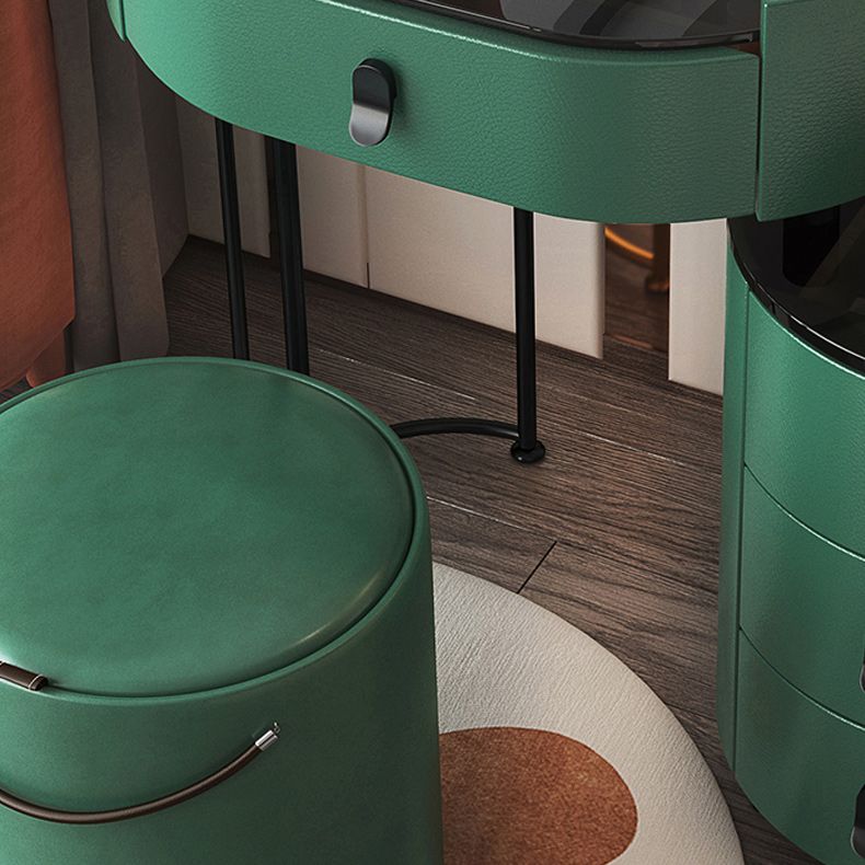 鏡のメイクアップカウンターライトミラーバニティドレッシングテーブル付きのドレッシングテーブル