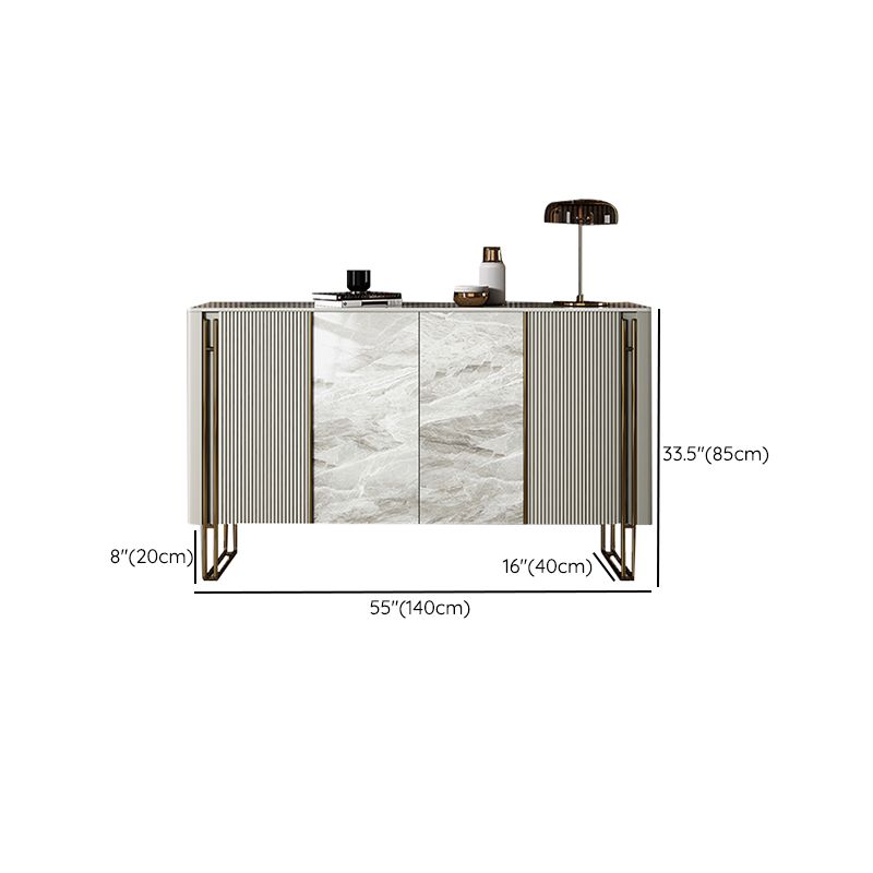 PNOR Buffet Buffet contemporáneo Stand con puertas para la cocina