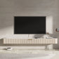 Console portaoggetti chiusa Console multimediale TV mobile con cassetti