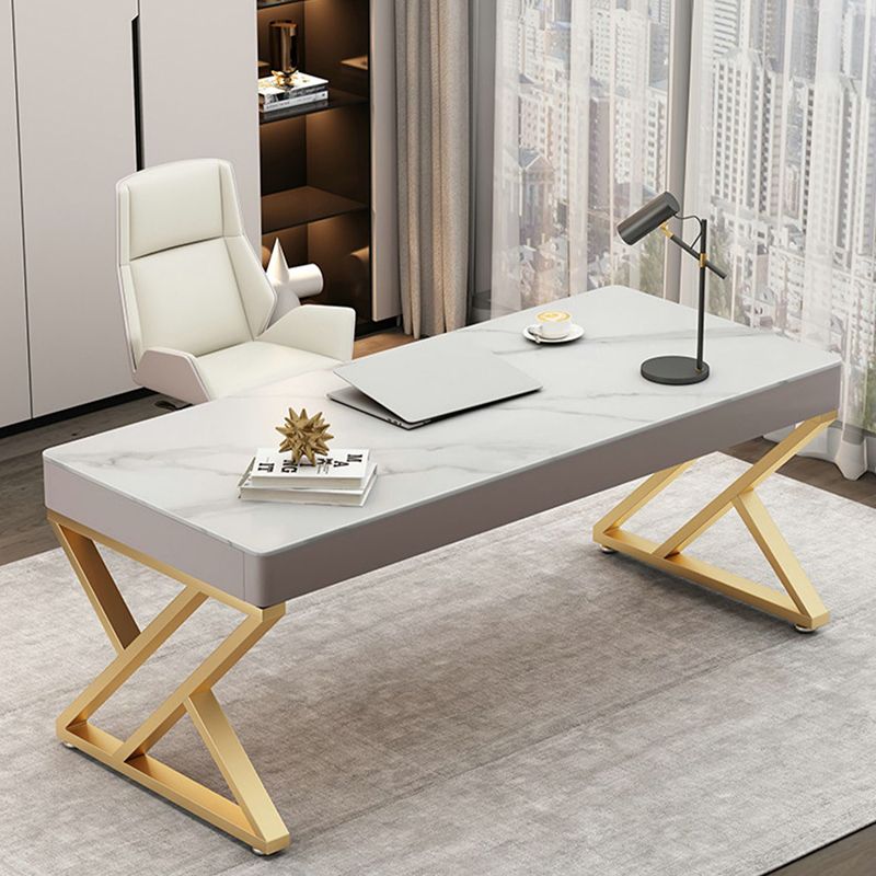 Escritorio de oficina rectangular glamor