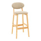 Modern Armless Backrest Counter Stool Wood Living Room Bar Stool with Cushion Clearhalo 'Bar Furniture' 'Bar Stools' 'bar_stools' 'furn' 'furn_bar_stools' 'furniture_bar_stools' 'Kitchen & Dining Furniture' 'kitchen&dining_furn' 'kitchen' 'kitchen_furn' Furniture' 1200x1200_e12b7129-69c1-48fb-b2f3-b4572811e7af