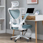 Chaise de bureau moderne à armes amovibles mécanisme inclinable chaise de diapositive ergonomique avec roues