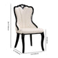 Scandinavian Style Upholstered Armless Side Chair Solid Back Dining Chairs for Home Use Clearhalo ' kitchen&dining_furn' 'Dining Chairs' 'Dining Tables & Seating' 'dining_chair' 'furn' 'furn_dining_chair' 'Furniture' 'furniture_dining_chair' 'Kitchen & Dining Furniture' 'kitchen' 1200x1200_e12d1d8c-b833-45e6-acff-2fb24bad8aa9