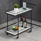 27.55" High Rolling Contemporary Prep Table Stone Prep Table for Restaurant