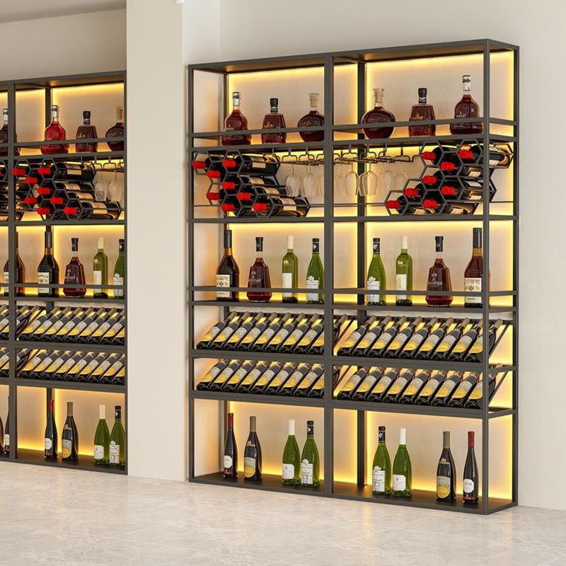 Étagère à vin moderne.