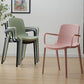 Contemporary Plastic Dining Room Chair Stacking Arm Chair for Restaurant (Set of 4) Clearhalo ' kitchen&dining_furn' 'Dining Chairs' 'Dining Tables & Seating' 'dining_chair' 'Furniture' 'furniture_dining_chair' 'Kitchen & Dining Furniture' 'kitchen' 1200x1200_e13c234c-6a8e-4f0b-b70d-d3a4937bde03