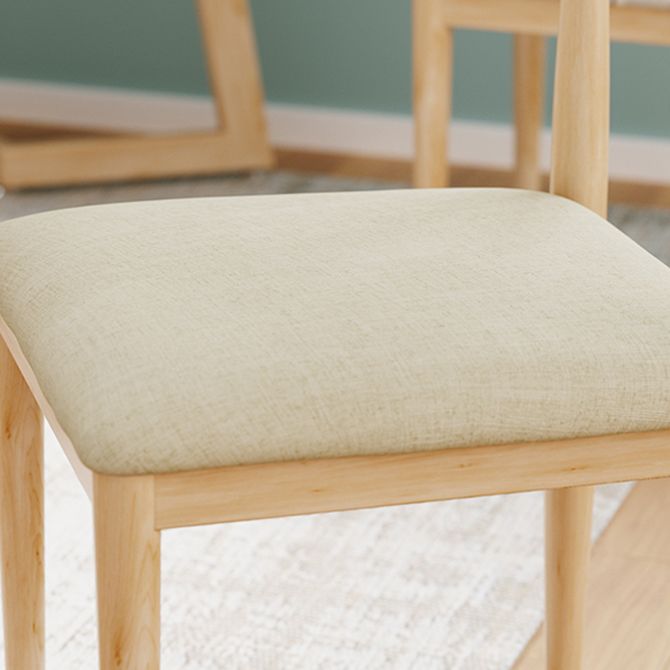 Scandinavian Side Chair Open Back Metal Upholstered Dining Room Chair for Home Clearhalo ' kitchen&dining_furn' 'Dining Chairs' 'Dining Tables & Seating' 'dining_chair' 'furn' 'furn_dining_chair' 'Furniture' 'furniture_dining_chair' 'Kitchen & Dining Furniture' 'kitchen' 1200x1200_e13f3823-a965-4bca-aca0-1c65a395d175