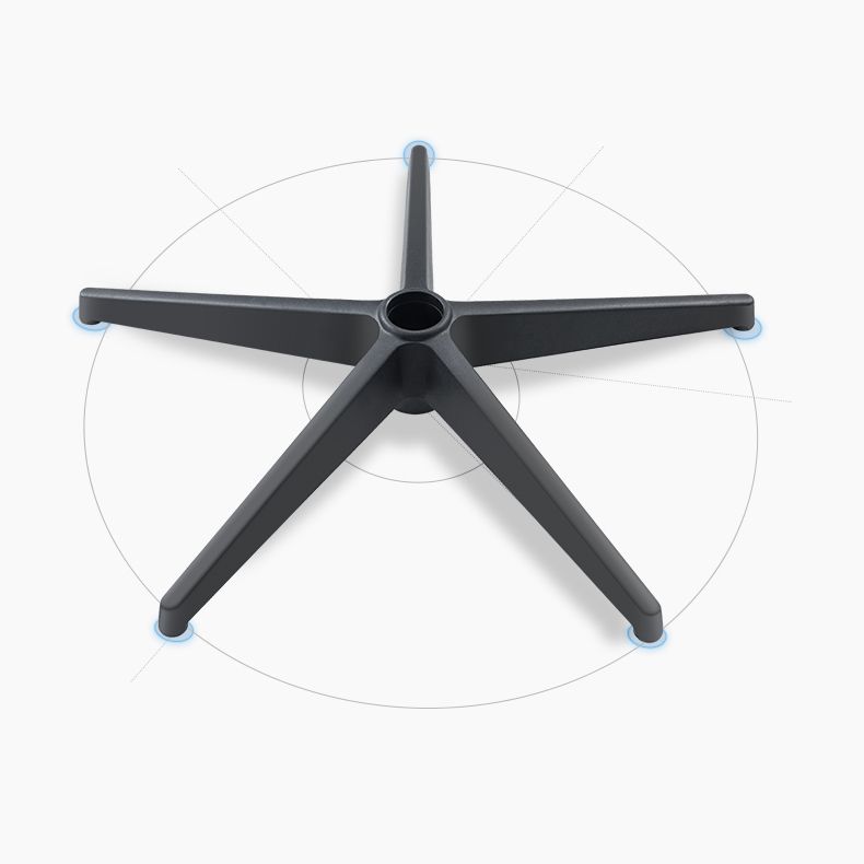 Sedia da scrivania armi rimovibile nessuna sedia da ufficio ergonomica angosciante con schiena traspirante