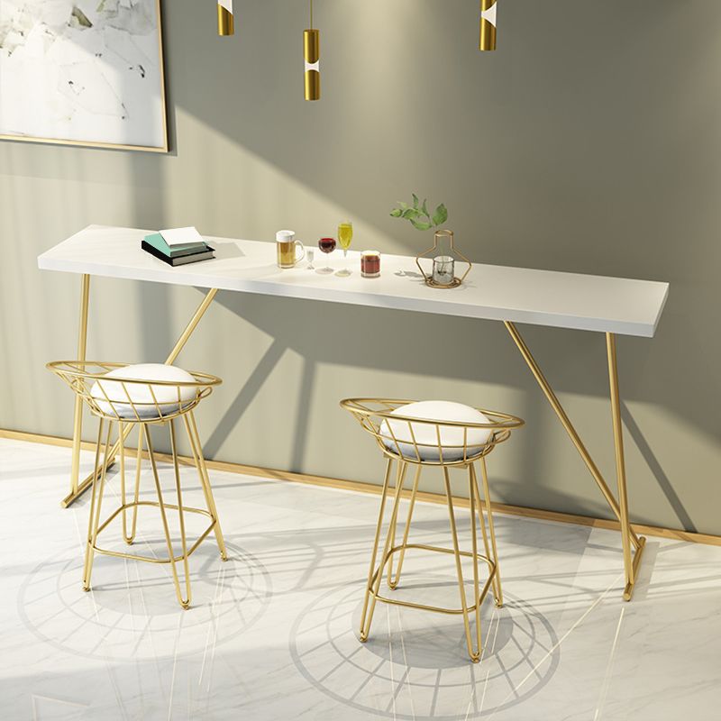 Glam Backrest Stools Metal Barstool with Gold Metal Legs for Bar Clearhalo 'Bar Furniture' 'Bar Stools' 'bar_stools' 'furn' 'furn_bar_stools' 'Furniture' 'Kitchen & Dining Furniture' 1200x1200_e144c34b-5de5-49e5-a464-eaffd3a11b69