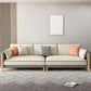 Greamy-White 35" High Contemporary Square Arm Standard Sofa with Loose Back Clearhalo 'furn' 'furn_sofas' 'Furniture' 'furniture_sofas' 'Living Room Furniture' 'Sofa' 'sofas' 1200x1200_e1457e23-4e9e-41db-97dc-f39cc938f010