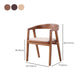 Contemporary Upholstered Arm Chair Home Rubberwood Dining Chair Clearhalo 'Dining Chairs' 'Dining Tables & Seating' 'dining_chair' 'furn' 'furn_dining_chair' 'Furniture' 'Kitchen & Dining Furniture' 1200x1200_e14892cd-2800-4414-aab5-92a2bdb55082