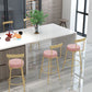 Glam Round Counter Height Stools Grey and Gold Footrest Upholstered Counter Bar Stool Clearhalo 'Bar Furniture' 'Bar Stools' 'bar_stools' 'furn' 'furn_bar_stools' 'Furniture' 'Kitchen & Dining Furniture' 1200x1200_e14947c8-6648-4909-bcf6-ad9a084d398a