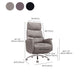 Modern Slide Office Chair Armless Leather Adjustable Seat Height Chair Clearhalo 'furn' 'furn_office_chair' 'Furniture' 'Office Chairs' 'Office Furniture' 'office_chair' 1200x1200_e14b90f2-10c9-408d-82bc-30cc348329e7