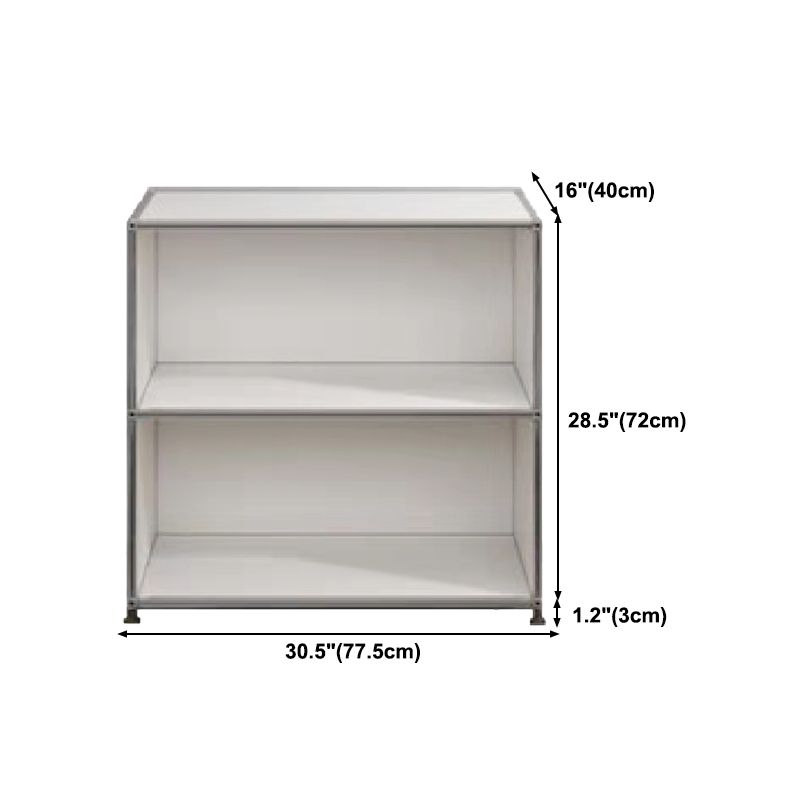 Server da pranzo in metallo moderno con cassetti credenza bianca per cucina