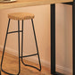 Ensemble de comptoir rectangulaire moderne d'intérieur, ensemble de Table et tabouret en bois massif 1/2/3 pièces