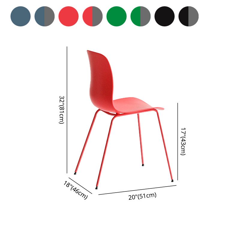 Industrial Coffee Shop Side Chair Matte Finish Solid Back Dining Chair Clearhalo ' kitchen&dining_furn' 'Dining Chairs' 'Dining Tables & Seating' 'dining_chair' 'furn' 'furn_dining_chair' 'Furniture' 'furniture_dining_chair' 'Kitchen & Dining Furniture' 'kitchen' 1200x1200_e14c2ddd-f0fc-4a2a-b074-d70044400b74
