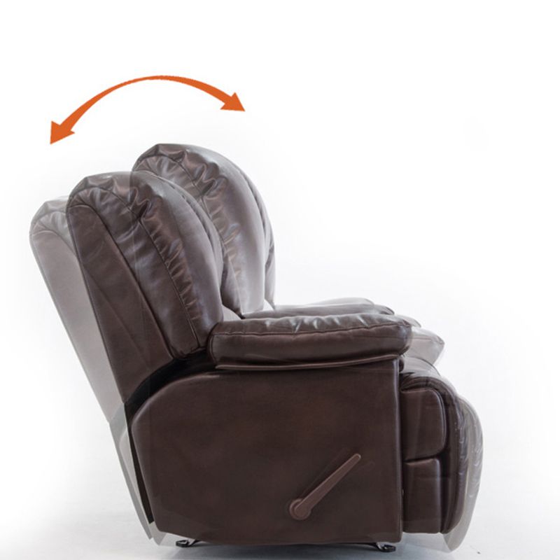 Contemporary Cotton Reclining Chair Solid Color Chair with Independent Foot Clearhalo 'Chairs & Seating' 'furn' 'furn_recliners' 'Furniture' 'Living Room Furniture' 'Recliners' 1200x1200_e14d874b-7281-453e-8ad2-b039f2dcd41b