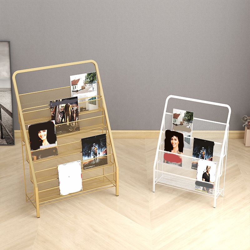 Industrial Iron Ladder Bookshelf Closed Back Vertical Bookshelf for Home Clearhalo 'Bookcases' 'furn' 'furn_bookcases' 'Furniture' 'furniture_bookcases' 'kitchen' 'kitchen_bookcases' 'Living Room Furniture' 'Office Furniture' 1200x1200_e14e8ad0-b468-48e5-829f-794f05cce82d