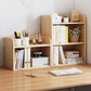 Lichtbruine moderne stijl boekenplank ingenieur houten boekenkast voor thuis