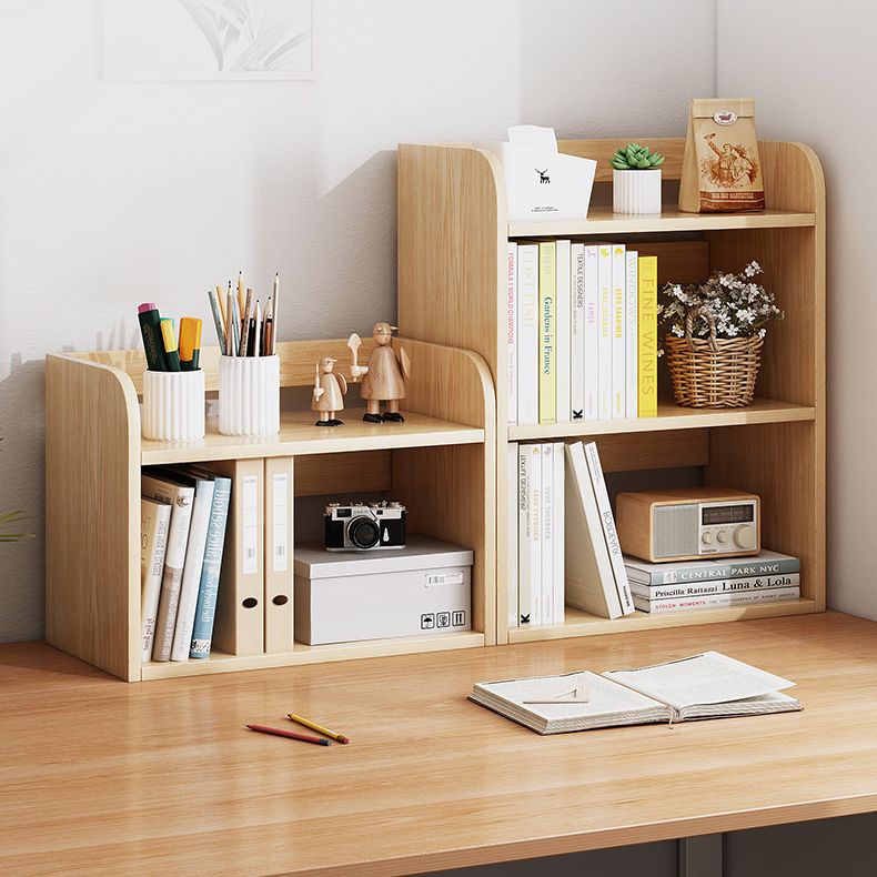 Lichtbruine moderne stijl boekenplank ingenieur houten boekenkast voor thuis