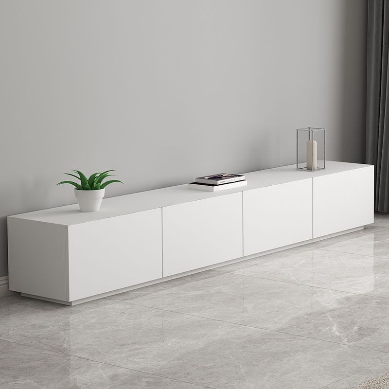 16 " D Modern Wooden White TV Stand Console Closed Storage TV Stand with 3 / 4 Drawers Clearhalo 'furn' 'furn_tv_stands_entertainment_centers' 'Furniture' 'Living Room Furniture' 'TV Stands & Entertainment Centers' 'TV Stands & Media Storage Furniture' 'tv_stands_entertainment_centers' 1200x1200_e15846a5-ff55-49a0-b3ec-6ad68314a9ea