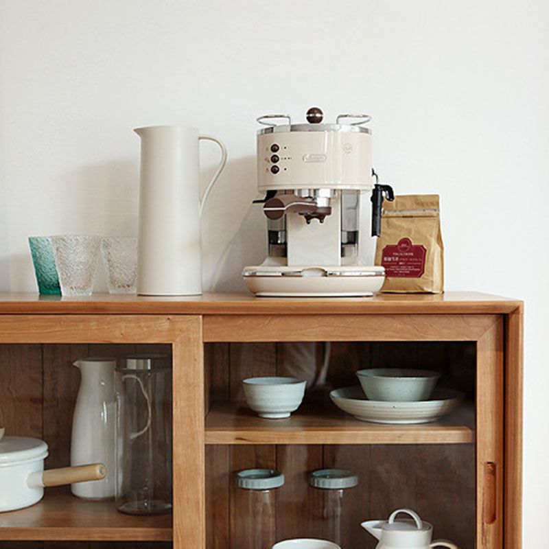 Server buffet in legno a buffet glam con armadi e cassetti