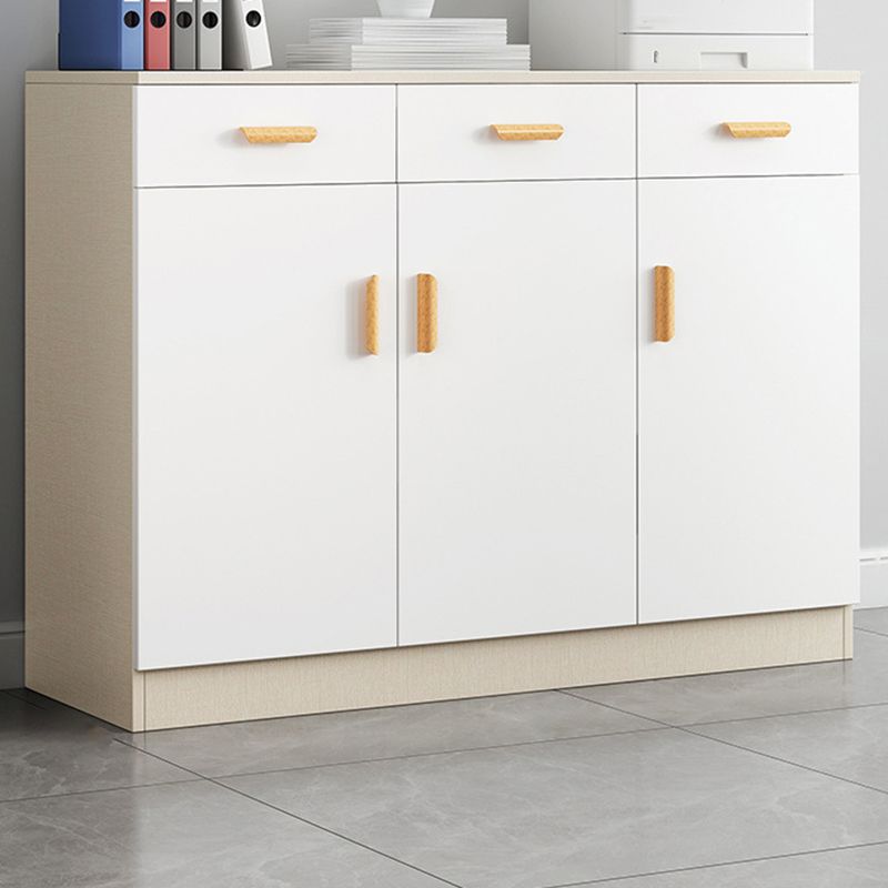 Archivo de madera Babyet lateral de cajones contemporáneos Archivo para hogar u oficina