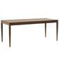 Solid Wood Brown Tone Dining Table Simplicity 4 Legs Table for Dining Room Clearhalo ' dining_table' 'Dining Tables & Seating' 'Dining Tables' 'furn' 'furn_dining_table' 'Furniture' 'furniture_dining_table' 'Kitchen & Dining Furniture' 'kitchen&dining_furn' 'kitchen' 'kitchen_dining_table' 1200x1200_e1605877-0e41-483d-968a-3e20dd96ecdf