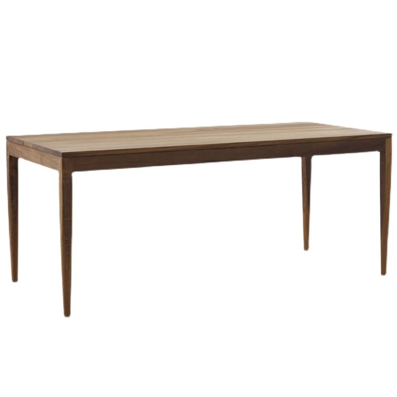 Solid Wood Brown Tone Dining Table Simplicity 4 Legs Table for Dining Room Clearhalo ' dining_table' 'Dining Tables & Seating' 'Dining Tables' 'furn' 'furn_dining_table' 'Furniture' 'furniture_dining_table' 'Kitchen & Dining Furniture' 'kitchen&dining_furn' 'kitchen' 'kitchen_dining_table' 1200x1200_e1605877-0e41-483d-968a-3e20dd96ecdf