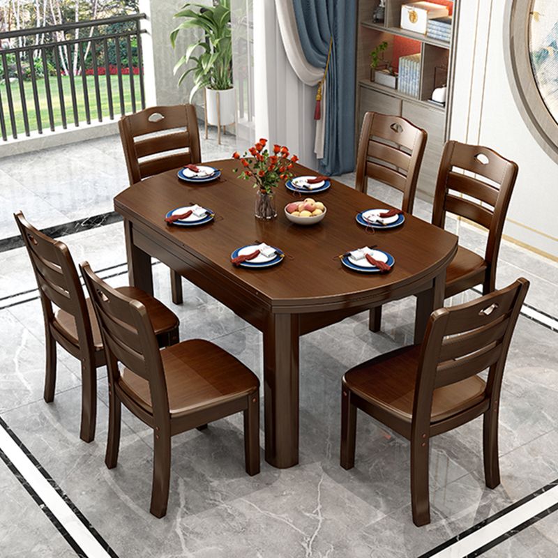 Modern Solid Wood Dining Room Collection Extendable Trestle Dining Table Clearhalo ' dining_table' 'Dining Tables & Seating' 'Dining Tables' 'furn' 'furn_dining_table' 'Furniture' 'furniture_dining_table' 'Kitchen & Dining Furniture' 'kitchen&dining_furn' 'kitchen' 'kitchen_dining_table' 1200x1200_e163e7b9-2310-4116-9a3f-24625df74fe1