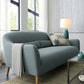 Scandinavian 3-Seat Linen Sofa Curved 33.86" D x 31.89" H Loveseat Clearhalo 'Furniture' 'furniture_sofas' 'kitchen' 'kitchen_sofas' 'Living Room Furniture' 'Sofa' 'sofas' 1200x1200_e1644f97-5baf-409f-8399-66d037ba0d91
