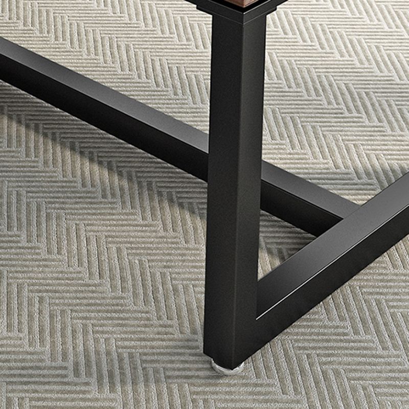 Industrial 29.53 "Escritorio de escritura de alto escritorio de madera Rectangular de la oficina