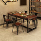 Industrial Dining Room Table Pine Solid Wood Table with Trestle Base for Home Kitchen Dinner Clearhalo ' dining_table' 'Dining Tables & Seating' 'Dining Tables' 'furn' 'furn_dining_table' 'Furniture' 'furniture_dining_table' 'Kitchen & Dining Furniture' 'kitchen&dining_furn' 'kitchen' 'kitchen_dining_table' 1200x1200_e165f8f1-26f6-4fd5-86c2-10cec30ef689