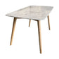 Stone Dining Site Table Simplicity Rectangle Dining Table with Wood 4 Legs Clearhalo ' dining_table' 'Dining Tables & Seating' 'Dining Tables' 'furn' 'furn_dining_table' 'Furniture' 'furniture_dining_table' 'Kitchen & Dining Furniture' 'kitchen&dining_furn' 'kitchen' 'kitchen_dining_table' 1200x1200_e16a398c-f156-4eef-a002-6b0f6c22f25a