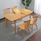 Modern Style Dining Table Rectangle Solid Wood Drop-Leaf Table with 4 Legs Clearhalo ' dining_table' 'Dining Tables & Seating' 'Dining Tables' 'furn' 'furn_dining_table' 'Furniture' 'furniture_dining_table' 'Kitchen & Dining Furniture' 'kitchen&dining_furn' 'kitchen' 'kitchen_dining_table' 1200x1200_e16a7e65-d3bb-4ead-a96e-0e27d207090d