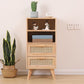 Wicker Rattan Accent Cabinet Bar Pulls Handle Design Storage Cabinet Clearhalo 'Cabinets & Chests' 'cabinets_chests' 'furn' 'furn_cabinets_chests' 'Furniture' 'Living Room Furniture' 1200x1200_e16a9d12-177c-4fe0-8488-44778dcd40f4