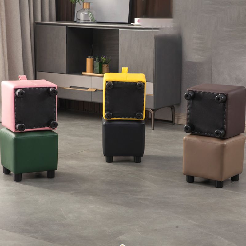 Moderno sherpa pouf pouf semplice pho di divano resistente all'acqua