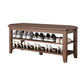 Rectangle 11.8" Wide Entryway Bench Modern Solid Wood Bench with Storage Clearhalo 'Benches' 'Chairs & Seating' 'furn' 'furn_benches' 'Furniture' 'Living Room Furniture' 1200x1200_e16c9edd-6321-4584-aae0-5c850c481e46