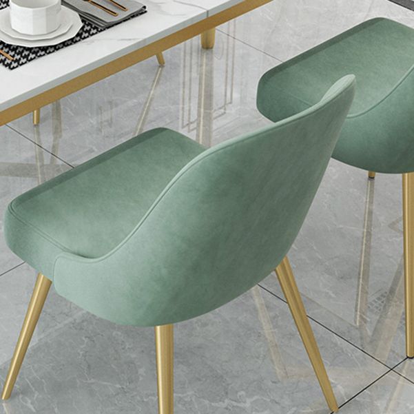 Glam Style 1/4/5 Pieces Dining Set White-gold Table Kitchen Set for Dining Room Clearhalo 'Dining Room Sets' 'Dining Tables & Seating' 'dining_room_set' 'furn' 'furn_dining_room_set' 'Furniture' 'furniture_dining_room_set' 'Kitchen & Dining Furniture' 'kitchen&dining_furn' 'kitchen' 1200x1200_e16eb00e-04b7-4e00-9fe0-9405a23342ea