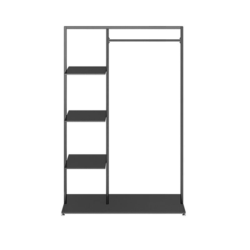 Contemporary Hall Stand with Clothes Rail Storage Shelves Coat Hanger Clearhalo 'Entry & Mudroom Furniture' 'furn' 'furn_hall_tree_coat_racks' 'Furniture' 'Hall Trees & Coat Racks' 'hall_tree_coat_racks' 1200x1200_e16ee7ec-e34b-4b3e-a744-5af769f14017