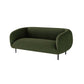 Contemporary Wool Standard Sofa with Tight Back and Tuxedo Arm