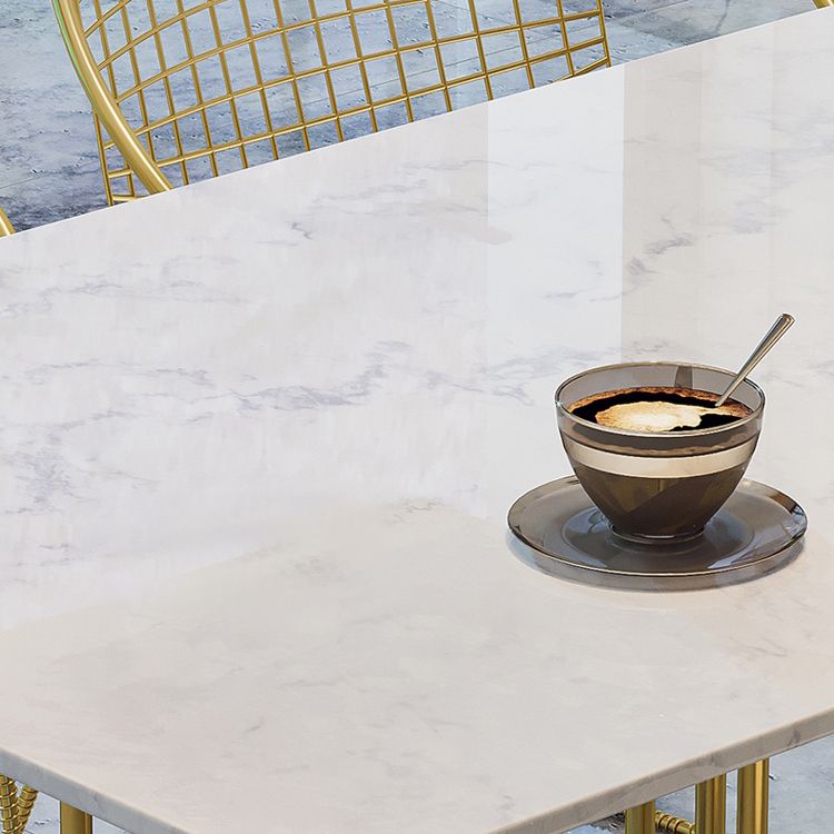 Metal Contemporary Rectangle Dining Table Sintered Stone Table for Kitchen and Dining Room Clearhalo ' dining_table' 'Dining Tables & Seating' 'Dining Tables' 'furn' 'furn_dining_table' 'Furniture' 'furniture_dining_table' 'Kitchen & Dining Furniture' 'kitchen&dining_furn' 'kitchen' 'kitchen_dining_table' 1200x1200_e173e65c-5d93-447a-82cc-3b6fd92a401c