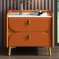 2 Drawer Contemporary Bed Nightstand Night Table ,19.7" Tall Clearhalo 'Bedroom Furniture' 'furn' 'furn_night_stand' 'Furniture' 'night_stand' 'Nightstands' 1200x1200_e17730ab-1ce0-4927-a359-6e8d94261b09