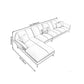 Contemporary Cushion Back Sectional Removable Cushions Storage Sofa and Chaise Clearhalo 'furn' 'furn_sectionals' 'Furniture' 'furniture_sectionals' 'kitchen' 'kitchen_sectionals' 'Living Room Furniture' 'Sectionals' 1200x1200_e17b6269-bea9-4aed-b1aa-b065f9071b2c