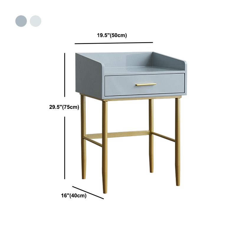 Wooden Vanity Set with 1 Drawer Luxurious Make-up Vanity in White/Grey Clearhalo 'Bedroom Furniture' 'furn' 'furn_makeup_vanities' 'Furniture' 'Makeup Vanities' 'makeup_vanities' 1200x1200_e17e79e3-4bb1-4893-b429-fc1e7a46d22e