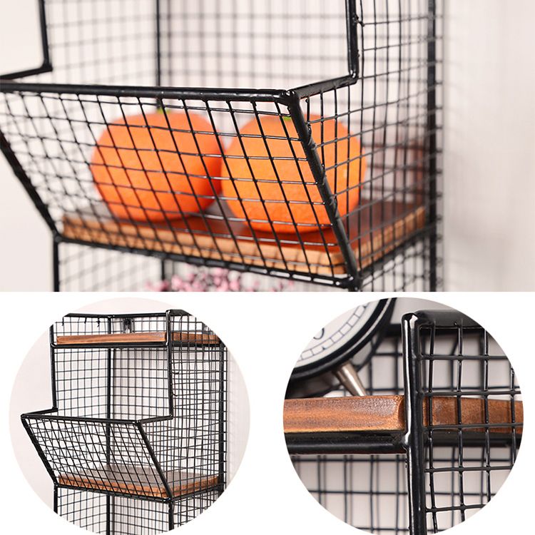 3/4-Shelf Industrial Wall Unit Bookshelf Iron Frame Pine Wood Bookshelf Clearhalo 'Bookcases' 'furn' 'furn_bookcases' 'Furniture' 'furniture_bookcases' 'Office Furniture' 1200x1200_e17f67cd-dac7-417d-a982-e4e8d4555a6a