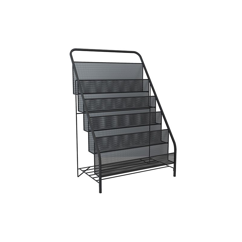 Iron Scandinavian Ladder Bookshelf Vertical Closed Back Bookshelf for Home Clearhalo 'Bookcases' 'furn' 'furn_bookcases' 'Furniture' 'furniture_bookcases' 'kitchen' 'kitchen_bookcases' 'Living Room Furniture' 'Office Furniture' 1200x1200_e182ef2a-9e94-4b7b-aaec-ae5c3b6e94b1
