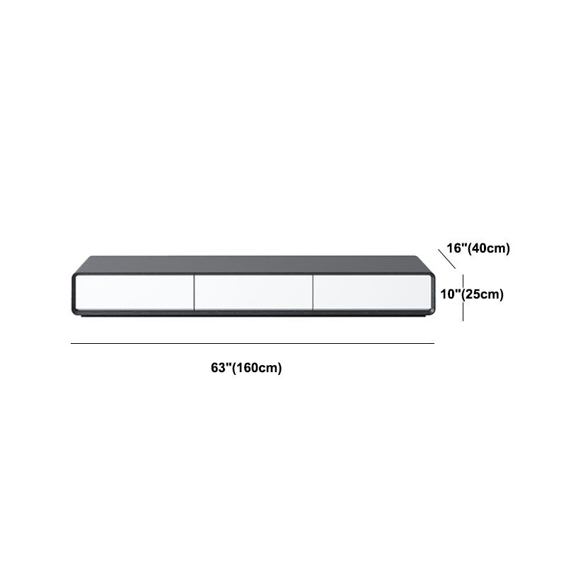 Contemporary TV Media Stand Engineered Wood Stand Console with Drawers Clearhalo 'furn' 'furn_tv_stands_entertainment_centers' 'Furniture' 'Living Room Furniture' 'TV Stands & Entertainment Centers' 'TV Stands & Media Storage Furniture' 'tv_stands_entertainment_centers' 1200x1200_e185c6c6-224d-4cbf-8a8d-168fa2d0a9cc